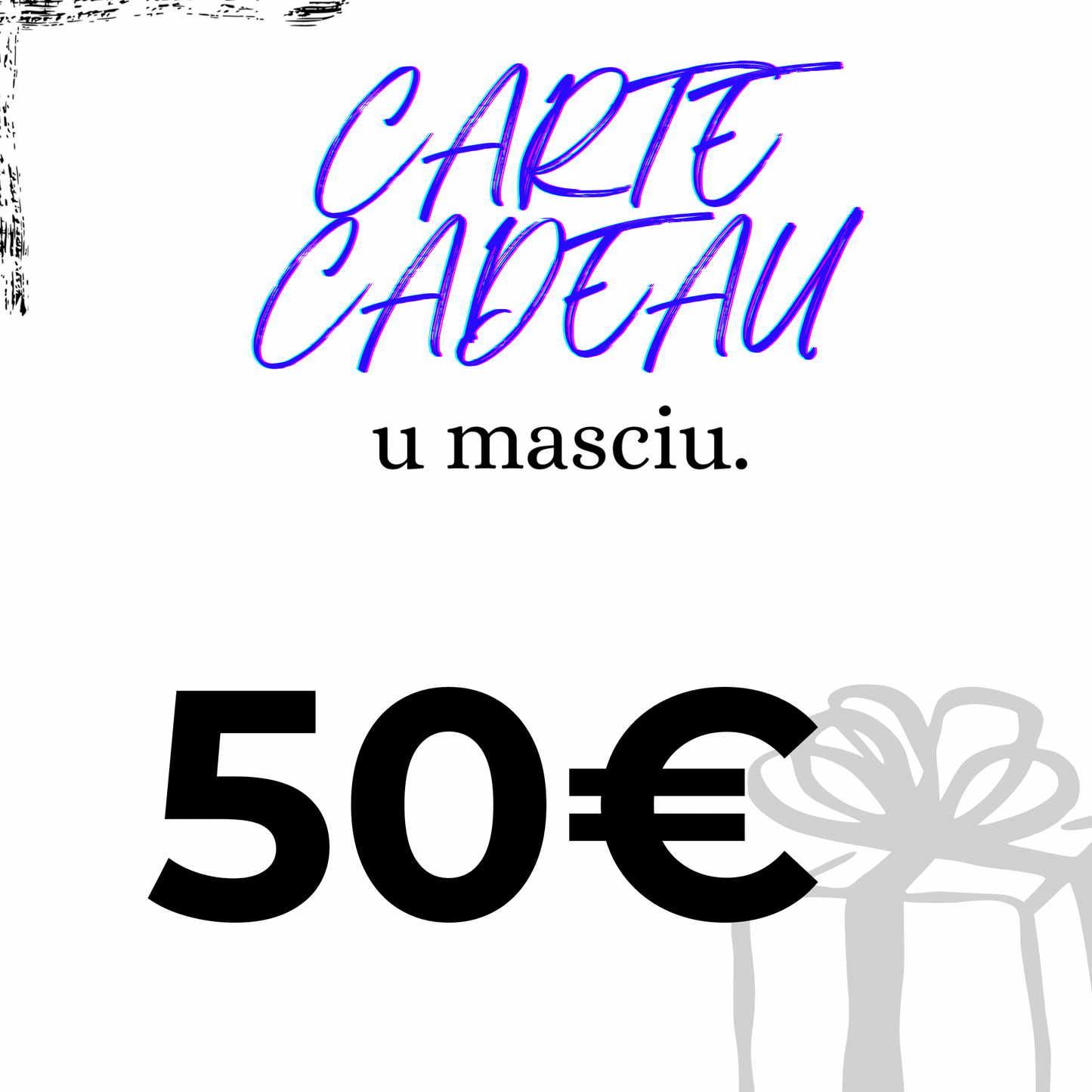 La Carte Cadeau U Masciu.