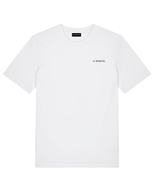 T-SHIRT BLANC "MONTA SEGA"