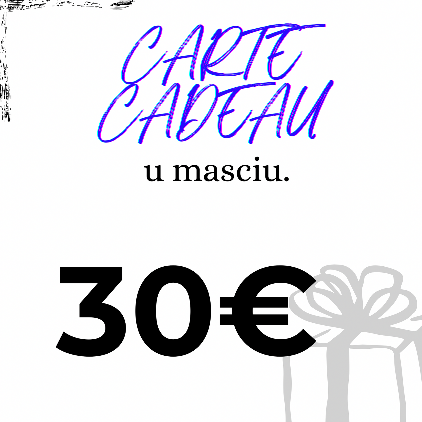 La Carte Cadeau U Masciu.