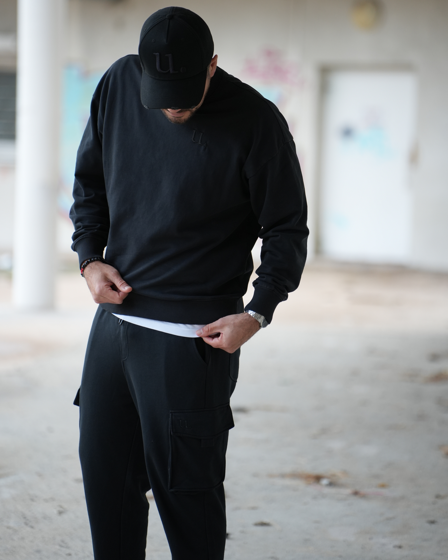 SWEAT COL ROND "NONZA"