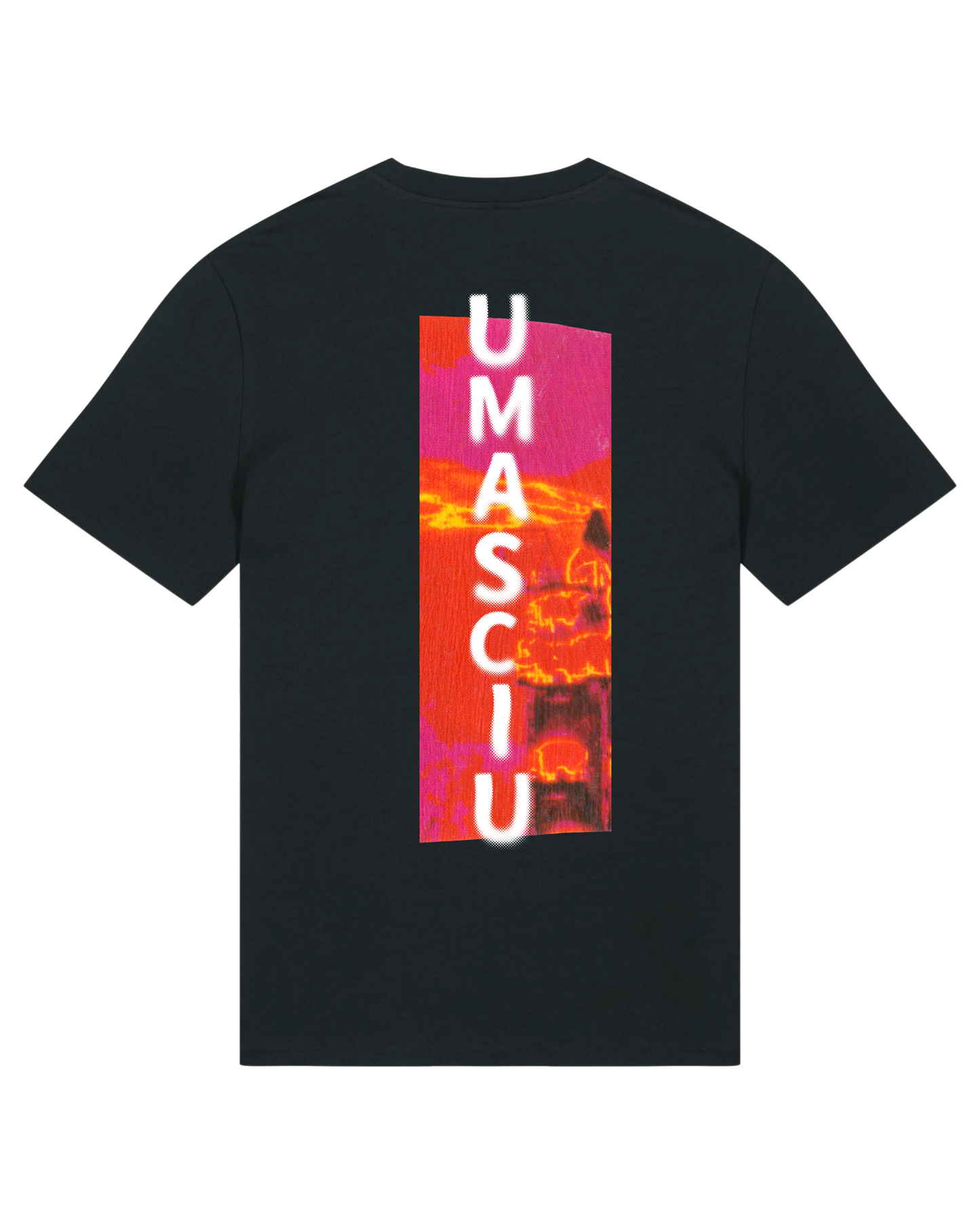 T-SHIRT NOIR "BOCCA SUNSET"