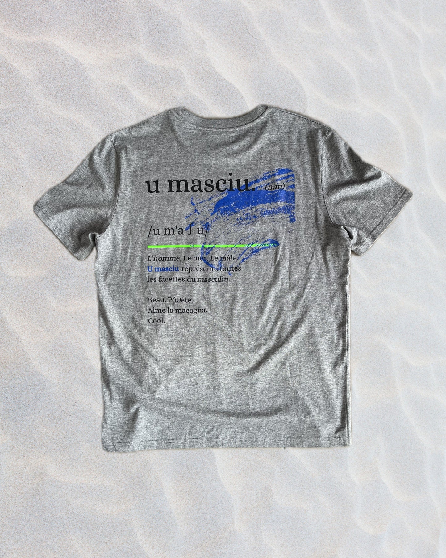 T-SHIRT DÉFINITION "U MASCIU"