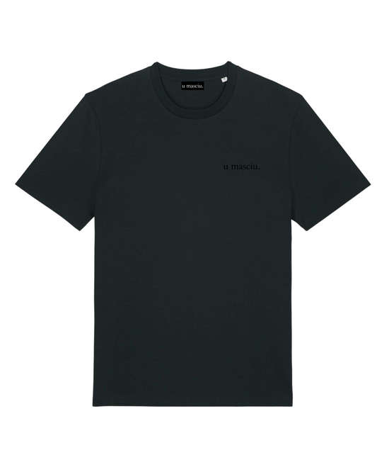 T-SHIRT NOIR "U BANDITU"