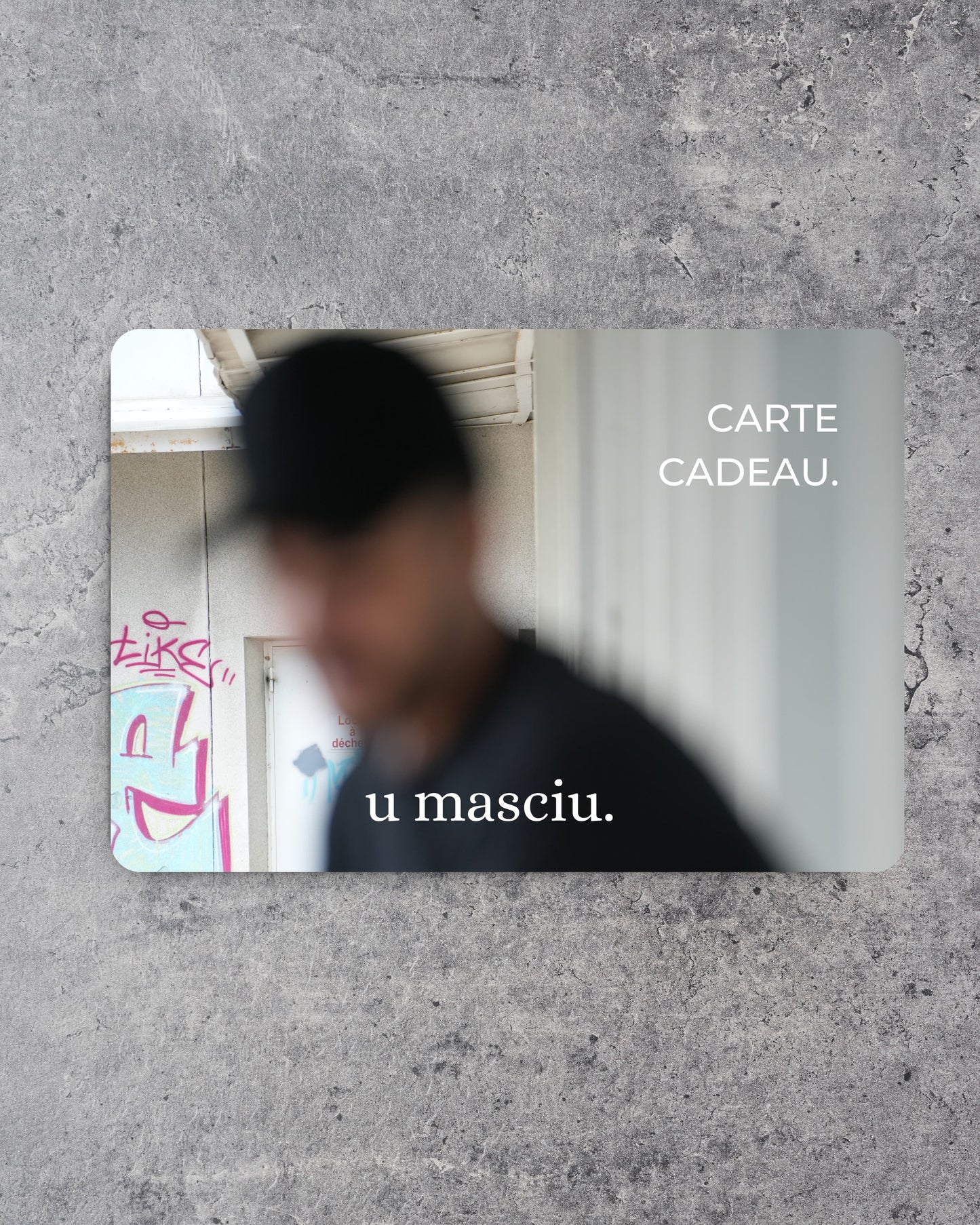 CARTE CADEAU U MASCIU.