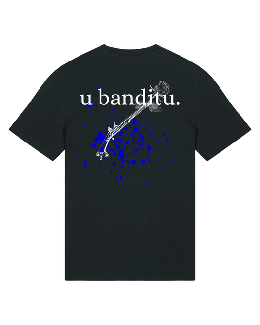 T-SHIRT NOIR "U BANDITU"