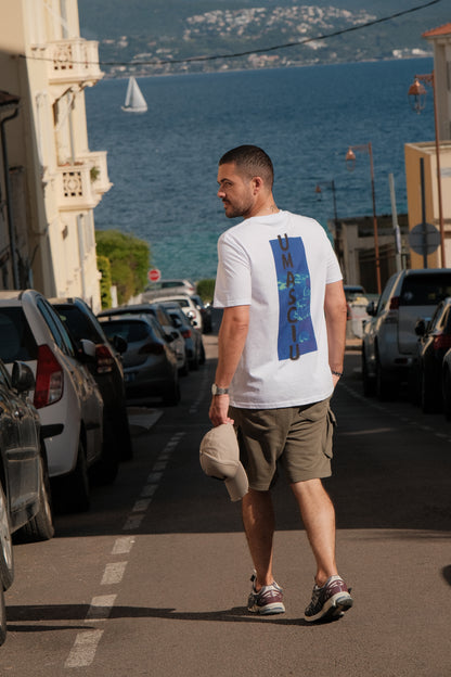 T-SHIRT BLANC "BOCCA BEACH"
