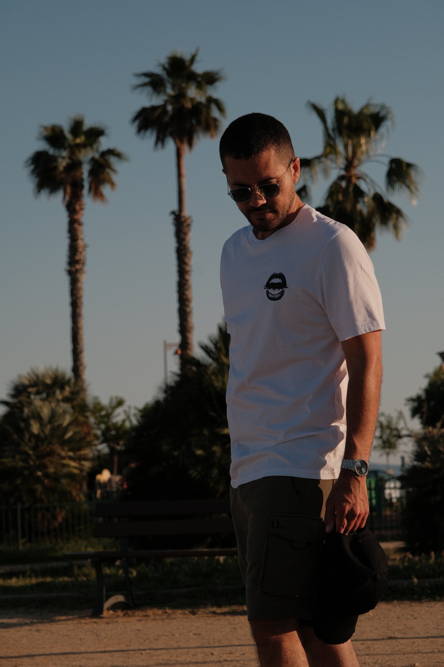 T-SHIRT BLANC "BOCCA BEACH"