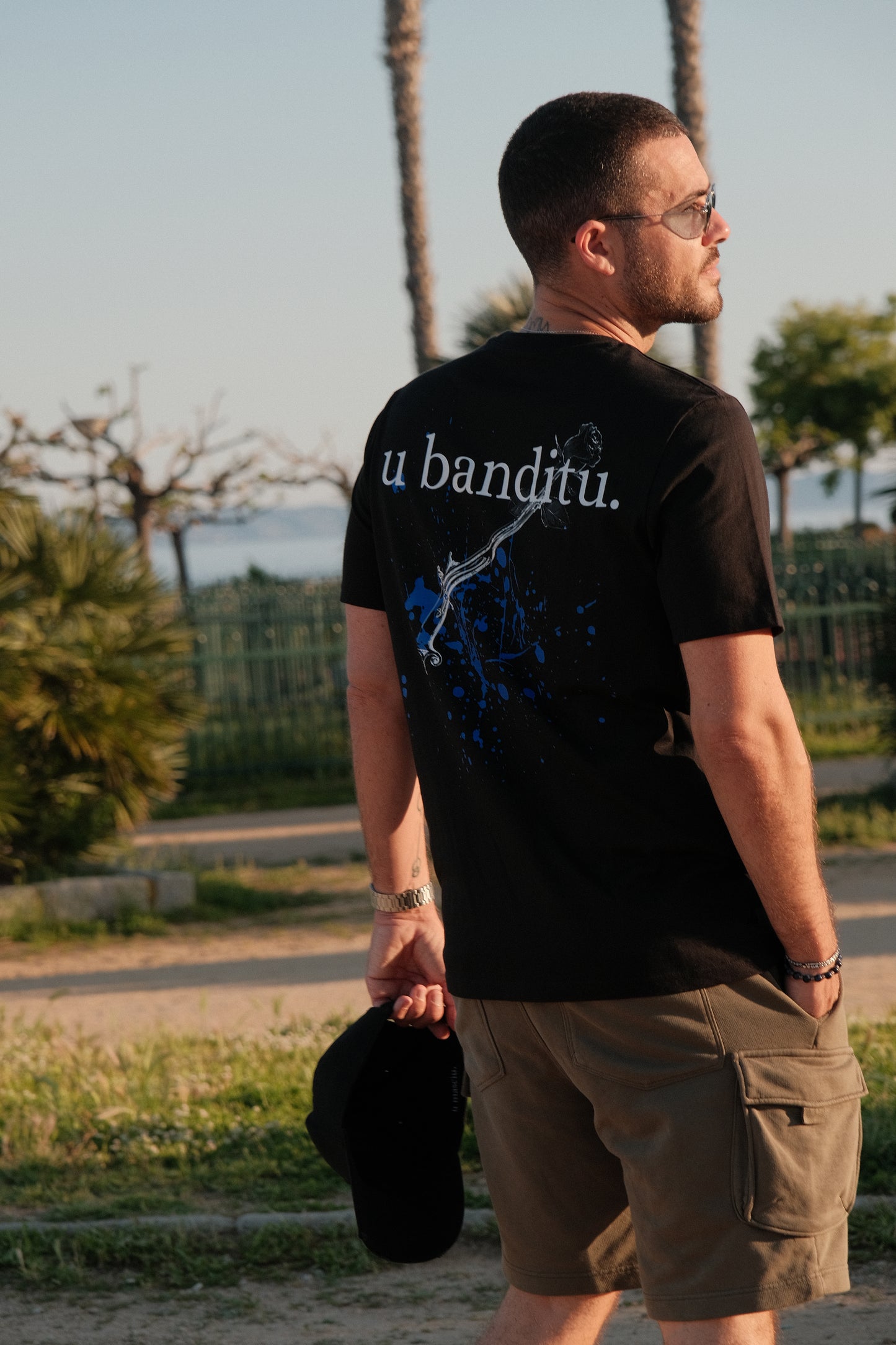 T-SHIRT NOIR "BANDITU"