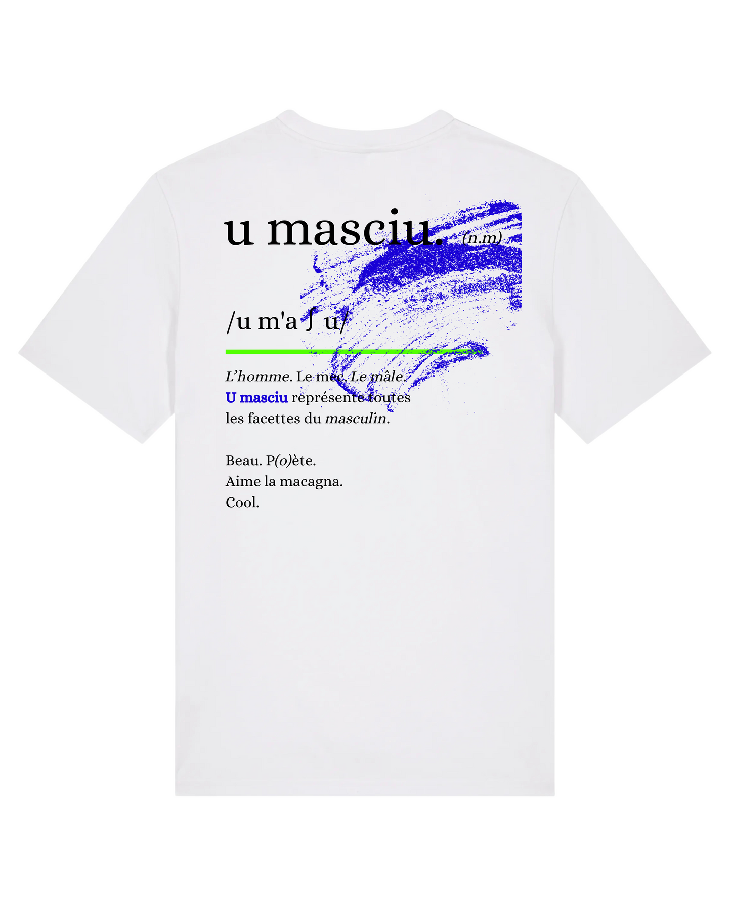 T-SHIRT DÉFINITION "U MASCIU"